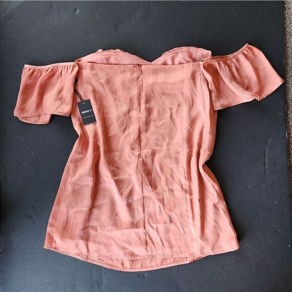 NWT Forever 21 Silk Style Dress - Picture 7 of 10